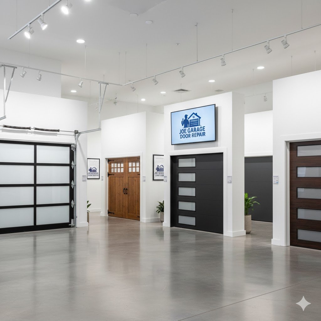 New garage door installation